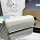 AAAAA Replica Prada Tumulte Small Shoulder Bag 1BD395 White Fake