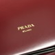 AAAAA Replica Prada Tumulte Small Shoulder Bag 1BD395 Red Fake