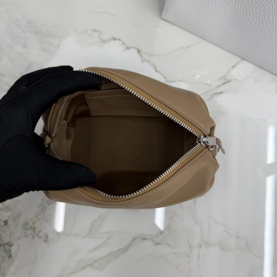 AAAAA Replica Dior Bow Clutch Brown Fake