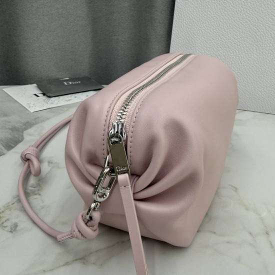 AAAAA Replica Dior Bow Clutch Pink Fake