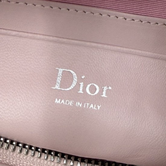 AAAAA Replica Dior Bow Clutch Pink Fake