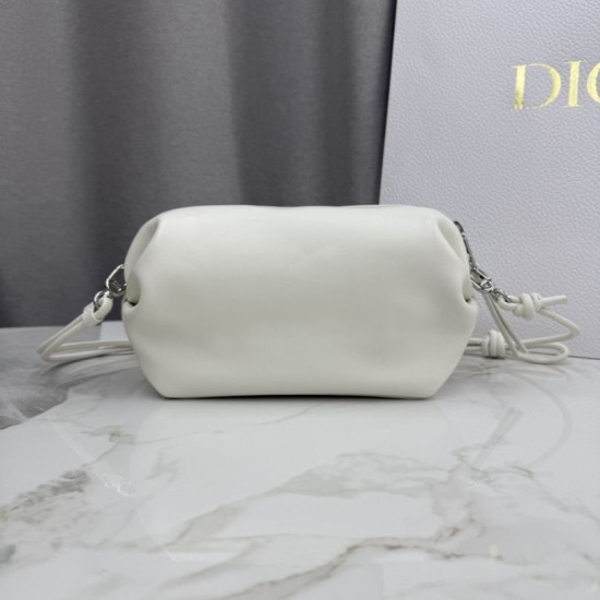 AAAAA Replica Dior Bow Clutch White Fake