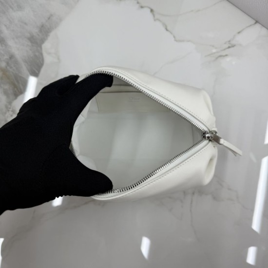 AAAAA Replica Dior Bow Clutch White Fake