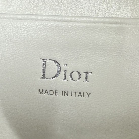 AAAAA Replica Dior Bow Clutch White Fake