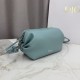 AAAAA Replica Dior Bow Clutch Tourmaline Blue Fake