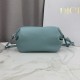 AAAAA Replica Dior Bow Clutch Tourmaline Blue Fake