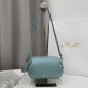 AAAAA Replica Dior Bow Clutch Tourmaline Blue Fake