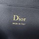 AAAAA Replica Dior Bow Oblique Bag Blue Jacquard Fake