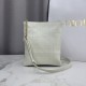 AAAAA Replica Dior Trianon Bag with Flat Macrocannage Chain White Fake