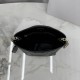 AAAAA Replica Dior Trianon Bag with Flat Macrocannage Chain Black Fake