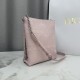 AAAAA Replica Dior Trianon Bag with Flat Macrocannage Chain Pink Fake