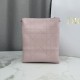 AAAAA Replica Dior Trianon Bag with Flat Macrocannage Chain Pink Fake