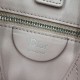 AAAAA Replica Dior Trianon Bag with Flat Macrocannage Chain Pink Fake