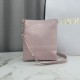 AAAAA Replica Dior Trianon Bag with Flat Macrocannage Chain Pink Fake