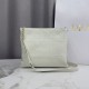 AAAAA Replica Dior Trianon Bags with Flat Macrocannage Chain White Fake