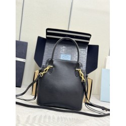 AAAAA Replica Prada Carry Mini Tote Bag 1BA496 Black Fake