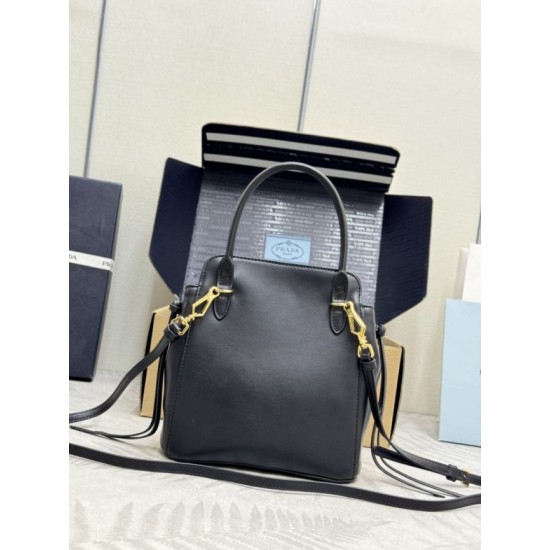 AAAAA Replica Prada Carry Mini Tote Bag 1BA496 Black Fake