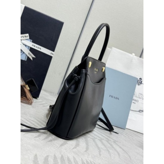 AAAAA Replica Prada Carry Mini Tote Bag 1BA496 Black Fake