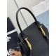 AAAAA Replica Prada Carry Mini Tote Bag 1BA496 Black Fake