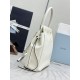 AAAAA Replica Prada Carry Mini Tote Bag 1BA496 White Fake