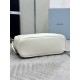 AAAAA Replica Prada Carry Mini Tote Bag 1BA496 White Fake