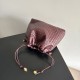 Premium Replica Bottega Veneta Intrecciato Drawstring Bags Burgundy Fake Clone AAAAA Replica Bottega Veneta Intrecciato Drawstring Bags Burgundy Fake