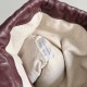 Premium Replica Bottega Veneta Intrecciato Drawstring Bags Burgundy Fake Clone AAAAA Replica Bottega Veneta Intrecciato Drawstring Bags Burgundy Fake