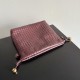 Premium Replica Bottega Veneta Intrecciato Drawstring Bags Burgundy Fake Clone AAAAA Replica Bottega Veneta Intrecciato Drawstring Bags Burgundy Fake