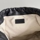 AAAAA Replica Bottega Veneta Intrecciato Drawstring Bags Black Fake