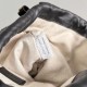 AAAAA Replica Bottega Veneta Intrecciato Drawstring Bags Black Fake