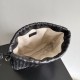 AAAAA Replica Bottega Veneta Intrecciato Drawstring Bags Black Fake