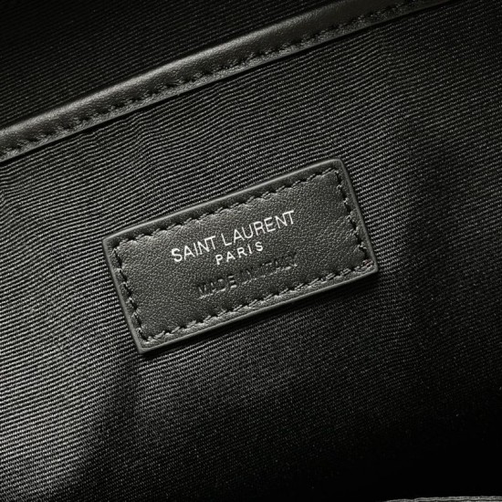 AAAAA Replica YSL Saint Laurent City Backpack Black Matte Fake