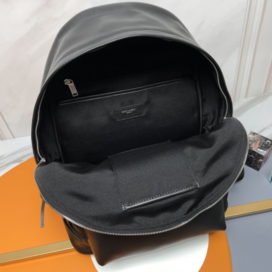 AAAAA Replica YSL Saint Laurent City Backpack Black Matte Fake