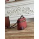 AAAAA Replica Loro Piana Extra Pocket Bum Bag L19 with Top Handle Burgundy Fake