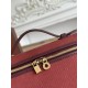 AAAAA Replica Loro Piana Extra Pocket Bum Bag L19 with Top Handle Burgundy Fake