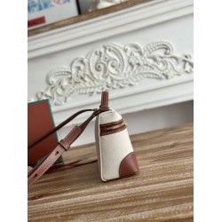 AAAAA Replica Loro Piana Extra Pocket Bum Bag L19 with Top Handle Brown Fake