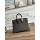 AAAAA Replica Hermès Birkin Bag 25cm/30cm Two-Tone Togo Etoupe/Black Fake