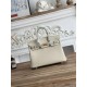 AAAAA Replica Hermès Birkin Bag 25cm/30cm Two-Tone Togo White/Blue Fake