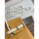 AAAAA Replica Hermès Birkin Bag 25cm/30cm Two-Tone Togo Yellow/White Fake
