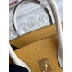 AAAAA Replica Hermès Birkin Bag 25cm/30cm Two-Tone Togo Yellow/White Fake