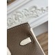 AAAAA Replica Hermès Birkin Bag 25cm/30cm Two-Tone Togo Etoupe/White Fake