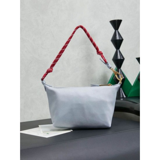 AAAAA Replica Miu Miu Gabardine Shoulder Bag 5NE841 Blue Fake