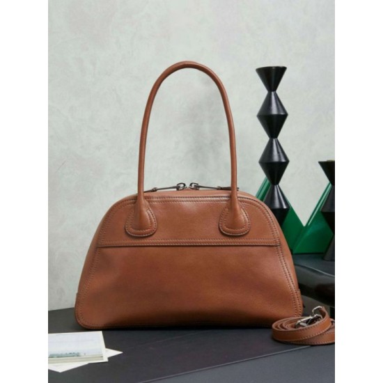 AAAAA Replica Miu Miu Vivant Nappa Tote Bag 5BB199 Brown Fake