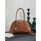 AAAAA Replica Miu Miu Vivant Nappa Tote Bag 5BB199 Brown Fake