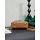 AAAAA Replica Miu Miu Arcadie Quilted Nappa Tote Bag 5BB123 Brown Fake