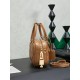AAAAA Replica Miu Miu Arcadie Quilted Nappa Tote Bag 5BB123 Brown Fake