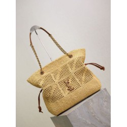 AAAAA Replica Jamie YSL Saint Laurent Raffia Tote Bags Fake
