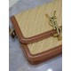 Premium Replica YSL Saint Laurent Solferino Raffia Shoulder Bag 19cm Fake Clone AAAAA Replica YSL Saint Laurent Solferino Raffia Shoulder Bag 19cm Fake