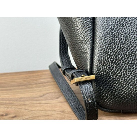 AAAAA Replica YSL Saint Laurent Le 5 à 7 Bea Baby Tote Bag Black Fake
