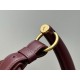 AAAAA Replica YSL Saint Laurent Mombasa Large Shoulder Bag Burgundy Fake